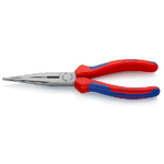 Knipex Pinza a becchi mezzotondi KNIPEX con tagliente 200 mm dritta