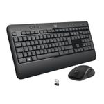 Logitech MK540 Advanced Combo Tastiera e Mouse Wireless per Windows, Ricevitore USB Unifying 2,4 GHz