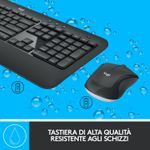 Logitech-MK540-Advanced-Combo-Tastiera-e-Mouse-Wireless-per-Windows-Ricevitore-USB-Unifying-24-GHz-Tasti-di-Scelta-Rapida-Multimediali-Durat