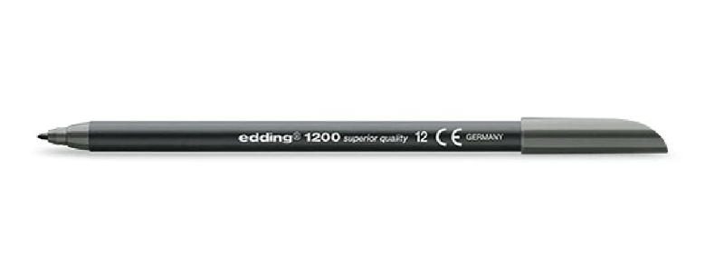 Edding-1200-penna-tecnica-Grigio