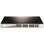 D-Link DGS-1210-28P switch di rete Gestito L2 Gigabit Ethernet (10/100/1000) Supporto Power over Ethernet (PoE) 1U