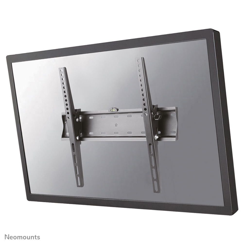 Neomounts Supporto da parete per schermo piatto (Tiltable Wall Mount - Black - tv wall mount, 81.3 cm [32], - 139.7 cm [