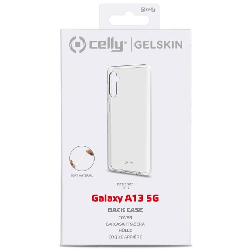 Celly-Gelskin-custodia-per-cellulare-165-cm--6.5--Cover-Trasparente