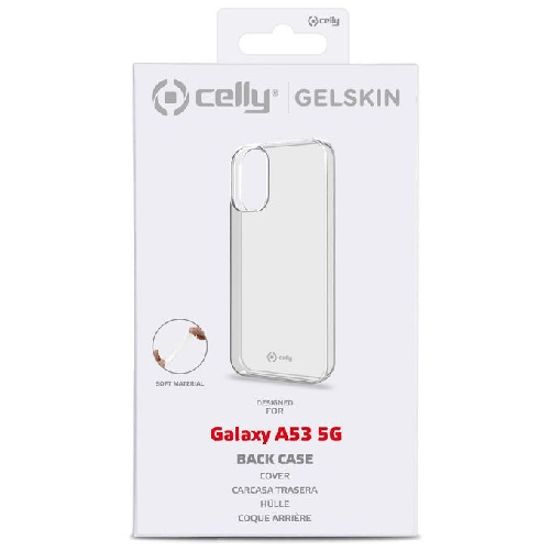 Celly-Gelskin-custodia-per-cellulare-165-cm--6.5--Cover-Trasparente