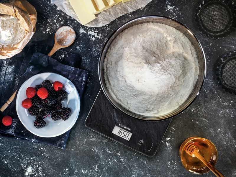 Soehnle-Page-Compact-300-Nero-Superficie-piana-Rettangolo-Bilancia-da-cucina-elettronica