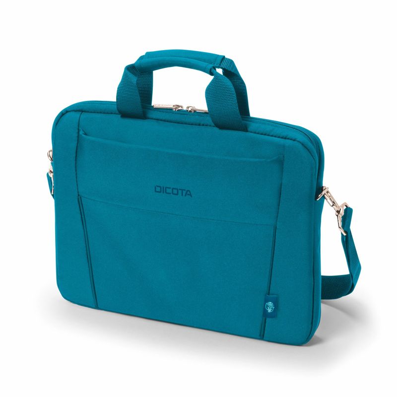 DICOTA-Eco-Slim-Case-BASE-358-cm--14.1--Blu--ECO-SLIM-CASE-BASE-13-14.1-BLUE----