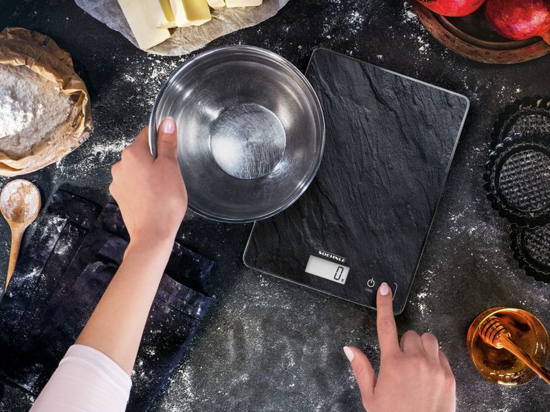 Soehnle-Page-Compact-300-Nero-Superficie-piana-Rettangolo-Bilancia-da-cucina-elettronica