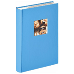 Walther Design ME-111-U album fotografico e portalistino Blu, Bianco 10 x 15