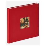 Walther Design Fun album fotografico e portalistino Rosso 40 fogli M