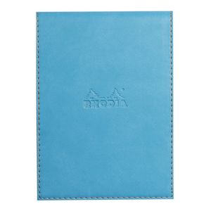 Rhodia Notepad cover + notepad N°13 quaderno per scrivere A6 80 fogli Blu