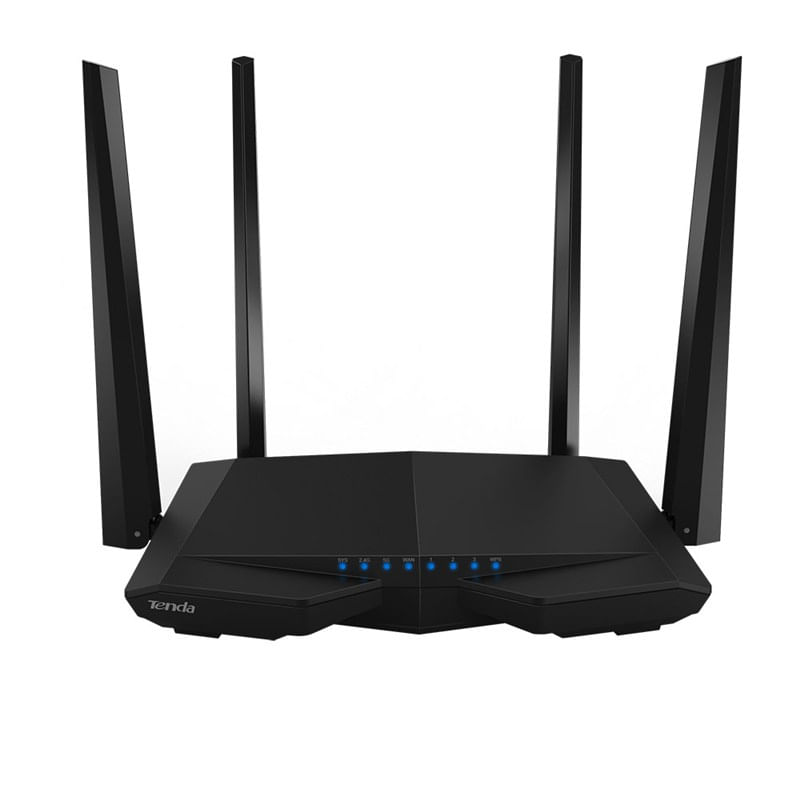 Tenda AC6 Router Wi-Fi AC1200 Dual Band 300 Mbps 2.4 GHz e 867 Mbps 5 GHz, 4 * 5dBi Antenne