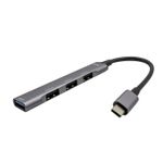 I-Tec HUB USB-C I-TEC C31HUBMETALMINI4 4 PORTE 1x USB 3.0  3x USB 2.0 Compatibile con NB/tablet con USB-C o Thunderbolt