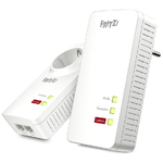 Avm FRITZ!Powerline 1260 WLAN Set 1200 Mbit/s Collegamento ethernet LAN Wi-Fi Bianco 2 pz