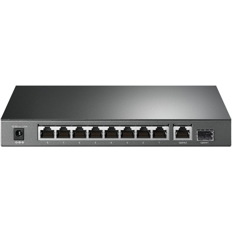 TP-Link-TL-SG1210P-Non-gestito-Gigabit-Ethernet--10-100-1000--Supporto-Power-over-Ethernet--PoE--Grigio