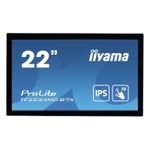 Iiyama ProLite TF2234MC-B7X Monitor PC 54,6 cm (21.5") 1920 x 1080 Pixel Full HD LED Touch screen Multi utente Nero