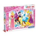 Clementoni Disney Princess Puzzle 104 pz Cartoni