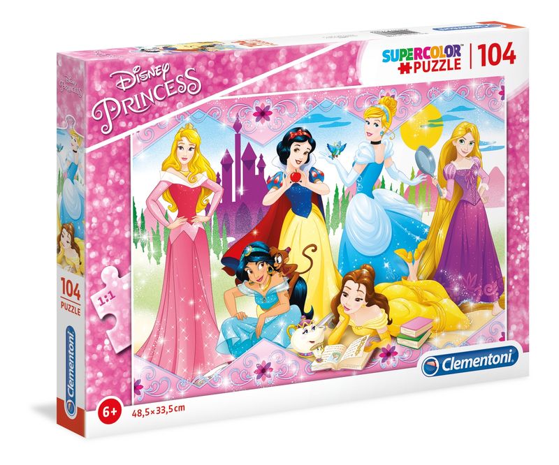 Clementoni-Disney-Princess-Puzzle-104-pz-Cartoni