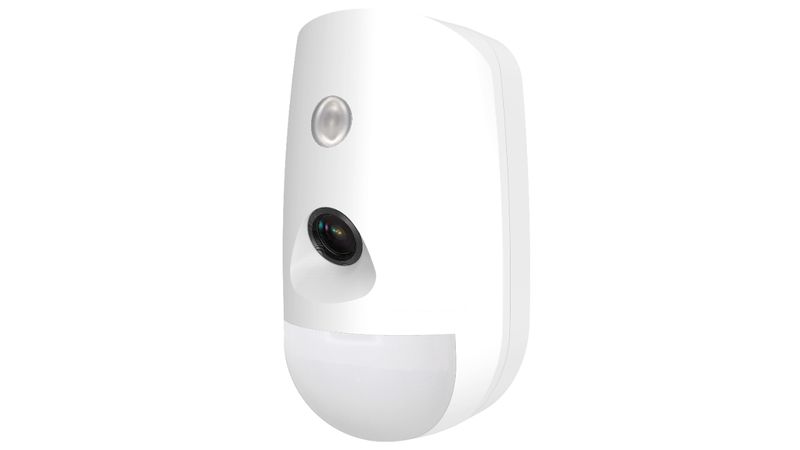 Hikvision-DS-PDPC12PF-EG2-WE-rilevatore-di-movimento-Sensore-Infrarosso-Passivo--PIR--Wireless-Parete-Bianco