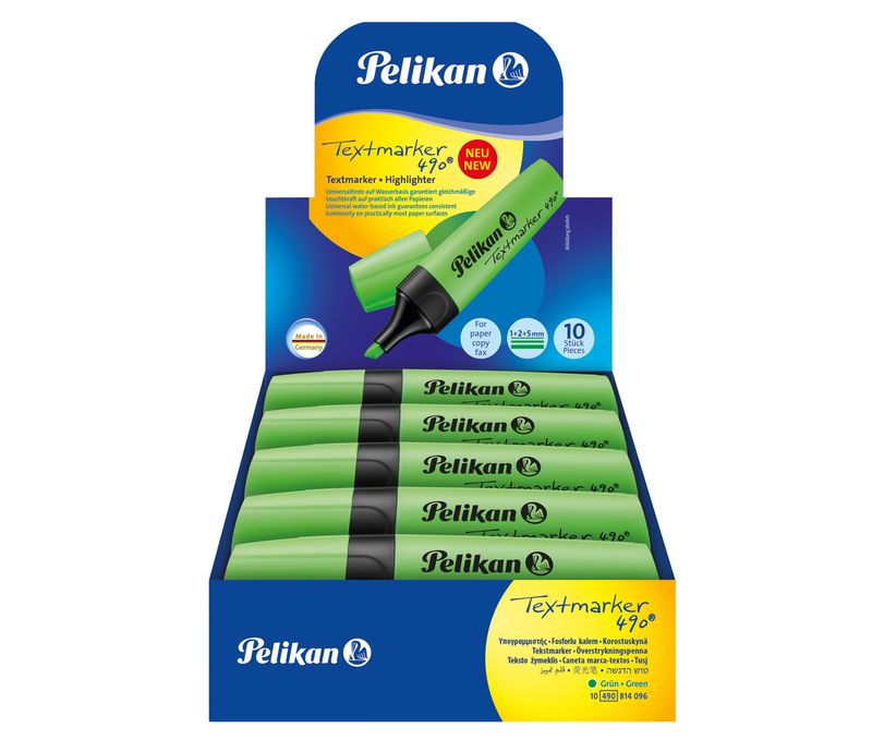 Pelikan-490-Textmarker-evidenziatore-1-pz-Verde