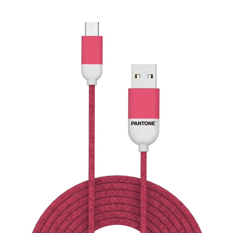 Celly-PT-MC001-5P-cavo-USB-15-m-USB-2.0-Micro-USB-A-USB-A-Rosa