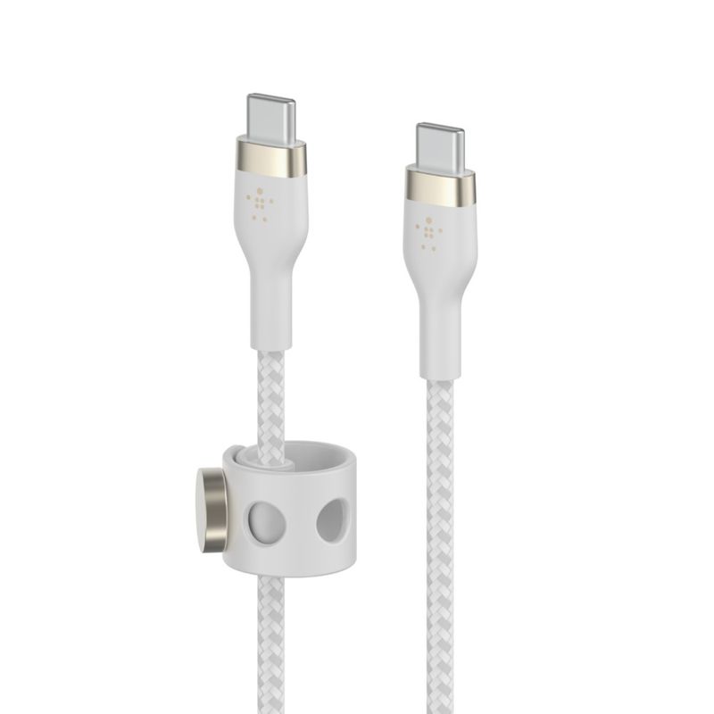 Belkin-BOOST↑CHARGE-PRO-Flex-cavo-USB-3-m-USB-2.0-USB-C-Bianco