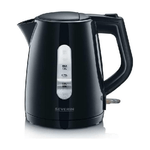 Severin WK 3410 bollitore elettrico 1 L 2200 W Nero