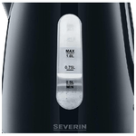 Severin-WK-3410-bollitore-elettrico-1-L-2200-W-Nero