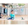 Leifheit-CleanTenso-Scopa-a-vapore-055-L-1200-W-Turchese-Bianco