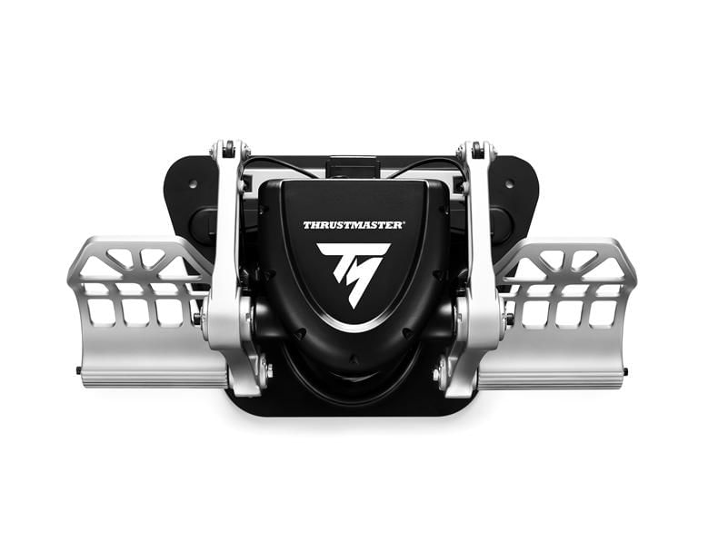 Thrustmaster-TPR-Rudder-Nero-Argento-USB-Simulazione-di-Volo-Analogico-PC