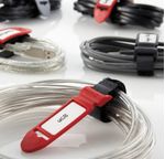 Label-the-cable-LTC-2653-fascetta-Nero-Grigio-Rosso-Trasparente