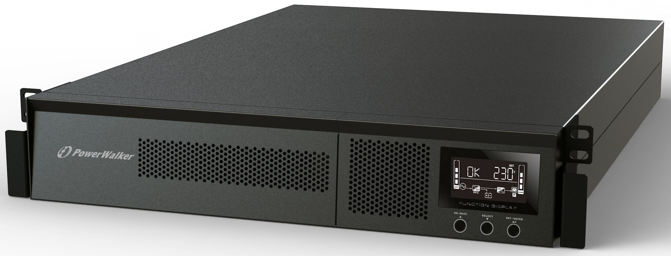 Bluewalker PowerWalker VFI 3000 RMG PF1 gruppo di continuità (UPS) Doppia conversione (online) 3 kVA 3000 W