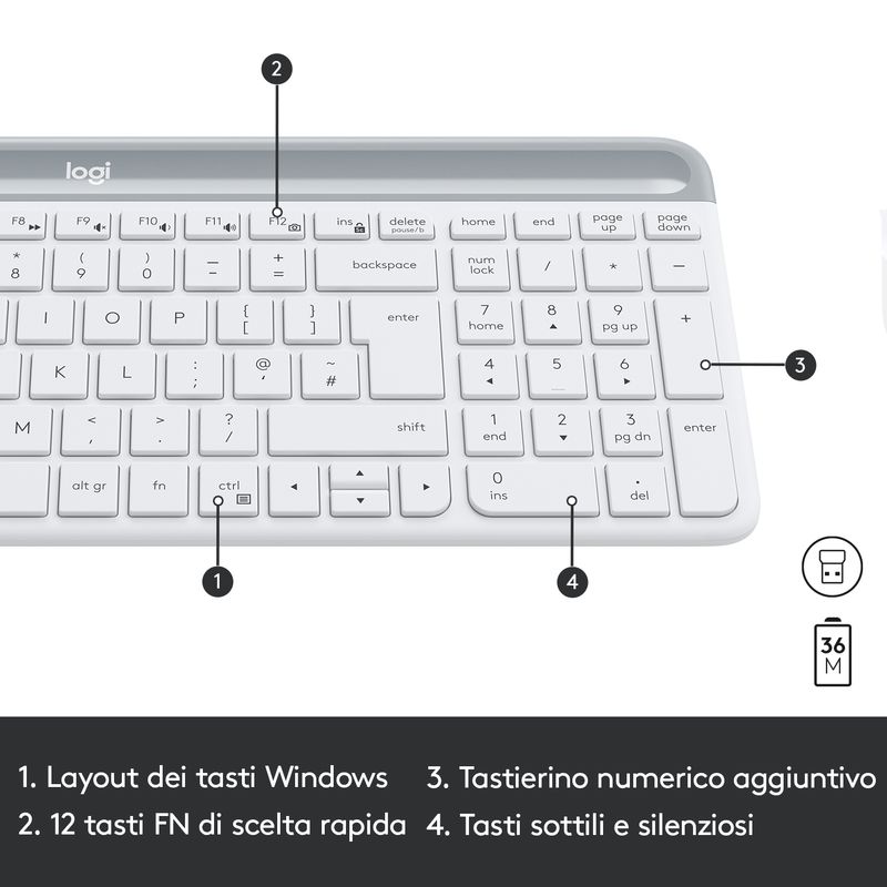 Logitech-MK470-Kit-Mouse-e-Tastiera-Layout-Italiano-Qwerty