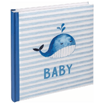 Walther Design Baby Sam album fotografico e portalistino Blu 50 fogli 28 x 30.5cm