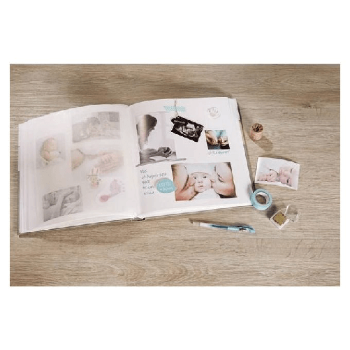 Walther-Design-Baby-Sam-album-fotografico-e-portalistino-Blu-50-fogli-28-x-30.5cm