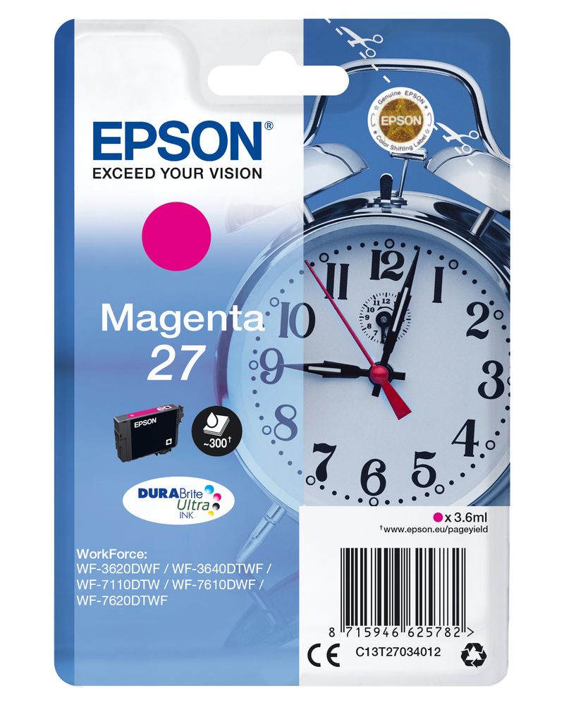 Epson-Alarm-clock-Cartuccia-Sveglia-Magenta-Inchiostri-DURABrite-Ultra-27