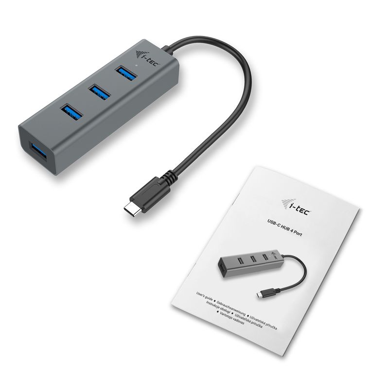 i-tec-Metal-USB-C-HUB-4-Port