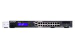 QNAP-QGD-1600P-Gestito-Gigabit-Ethernet--10-100-1000--Supporto-Power-over-Ethernet--PoE--1U-Nero-Grigio