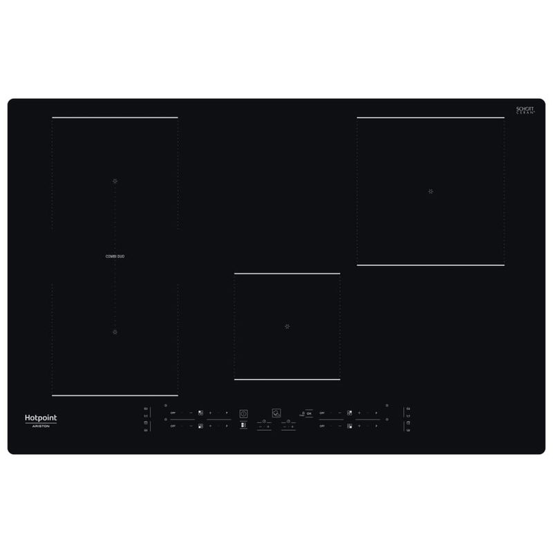 Hotpoint-HB-0577B-NE-Nero-Da-incasso-77-cm-Piano-cottura-a-induzione-4-Fornello-i-