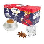 CAFFÈ ALLA SAMBUCA LA BEVANDA DEL RÈ - Box 25 CIALDE ESE44 da 7.5g