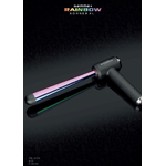 FERRO GAMMA PIU' RAINBOW CORNER XL OMAGGIO  SPRAY H-ZONE 250 ML PER CAPELLI RICCI