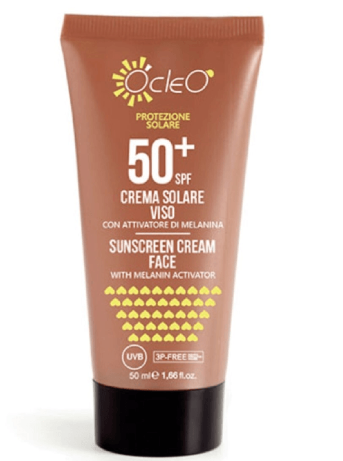 CREMA SOLARE VISO 50+ OCLEO'50 ML