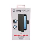 Celly-Wally-custodia-per-cellulare-165-cm--6.5---Custodia-a-borsellino-Nero