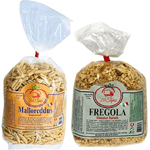 Fregula Fregola Gr 500 + Malloreddus Gr 500 - Pasta Sarda Artigianale 20Tipici