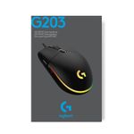 Logitech-G-G203-Lightsync-mouse-USB-tipo-A-8000-DPI