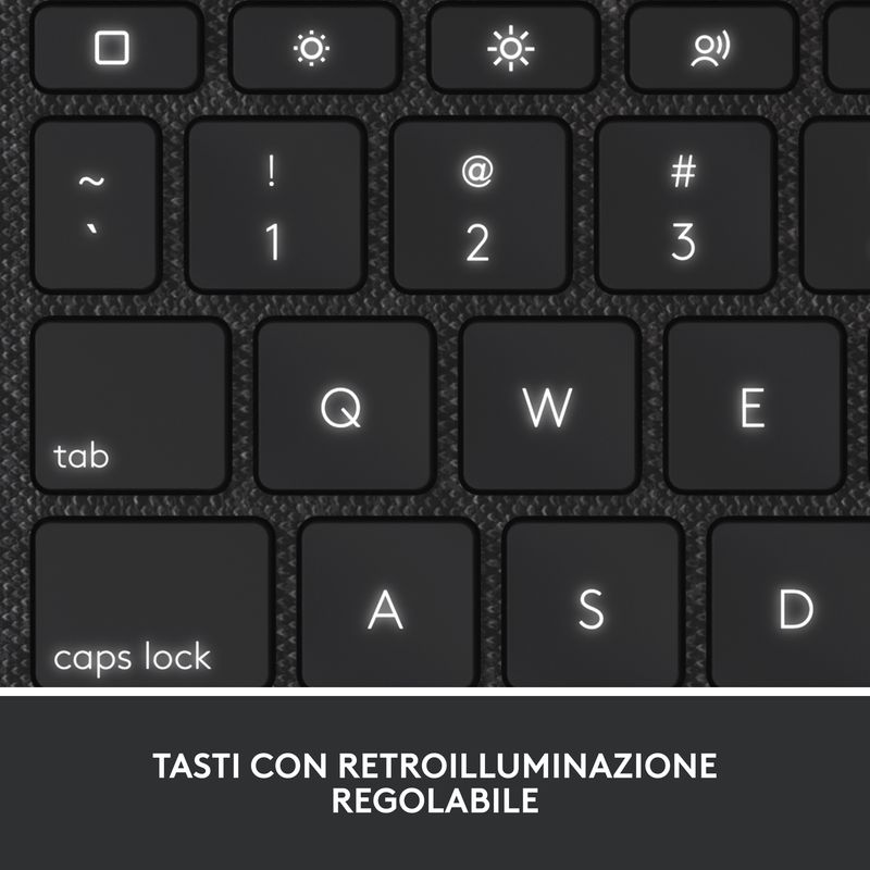 Logitech-Combo-Touch-Grigio-Smart-Connector-QWERTY-Italiano