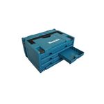 Makita MAKSTOR 3.6 Scatola per minuteria Nero, Blu