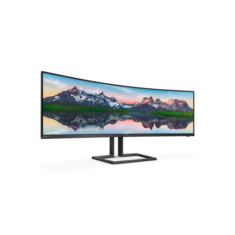 Philips-P-Line-498P9Z-00-LED-display-124-cm--48.8---5120-x-1440-Pixel-Nero