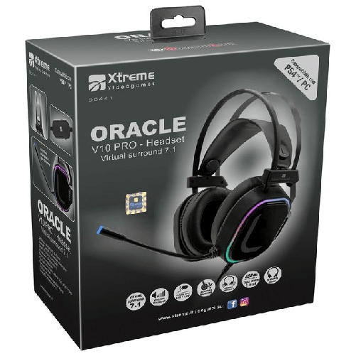 Xtreme-90441-cuffia-e-auricolare-Padiglione-auricolare-USB-tipo-A-Nero