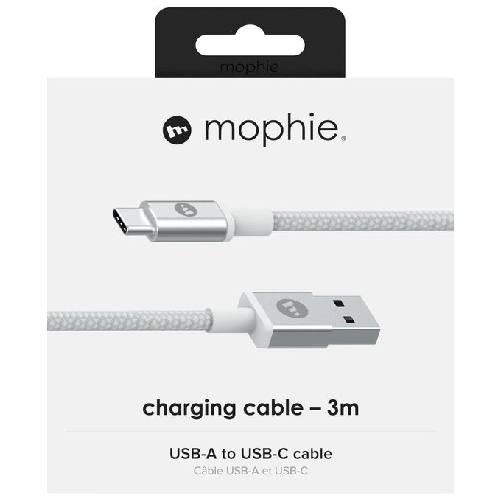 mophie-409903207-cavo-USB-3-m-Mini-USB-A-USB-C-Bianco