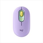 Logitech POP Mouse Wireless con Emoji personalizzabili, Tecnologia SilentTouch, Precisione e Velocità, Design Compatto